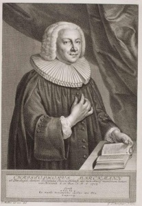 Portrait of Christoph Birkmann by Georg Lichtensteger, 1759 via http://bachnetwork.co.uk/ub10/ub10-blanken.pdf.