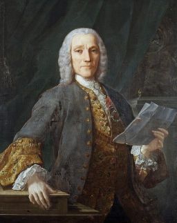 Portrait of Domenico Scarlatti painted in 1738 by Domingo Antonio Velasco