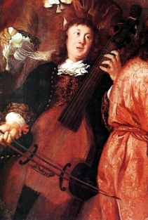 Portrait of Dieterich Buxtehude by Johannes Voorhout, 1674.