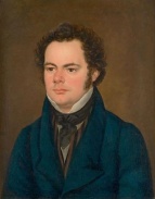 Portrait of Franz Schubert, around 1827