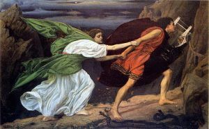 Orpheus and Eurydice, painting by Edward Poynter